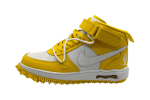 Off-White x Nike Air Force 1 Mid SP Leather 'Varsity Maize'