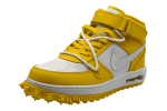 Off-White x Nike Air Force 1 Mid SP Leather 'Varsity Maize'