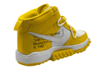 Off-White x Nike Air Force 1 Mid SP Leather 'Varsity Maize'