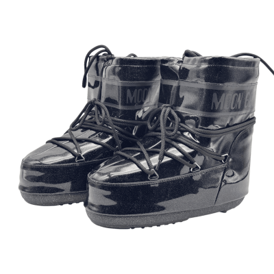 Moon Boot Icon Low Boot 'Triple Black'