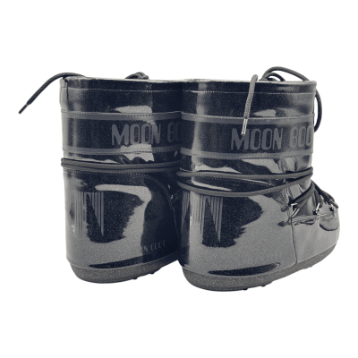 Moon Boot Icon Low Boot 'Triple Black'