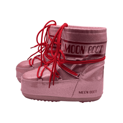 Moon Boot Icon Low Nylon Boot 'Pink'