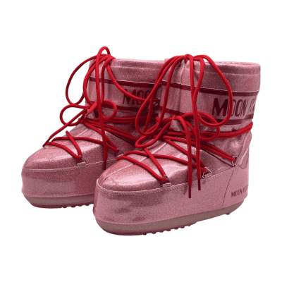 Moon Boot Icon Low Nylon Boot 'Pink'