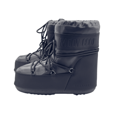 Moon Boot Icon Low Nylon Boot 'Phantom Black'