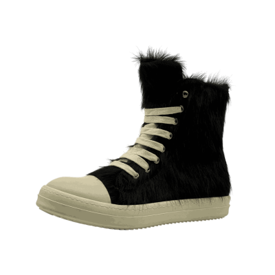 RICK OWENS FW25 CONCORDIANS RUNWAY BLACK