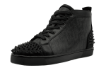 Christian Louboutin Spikes High Black