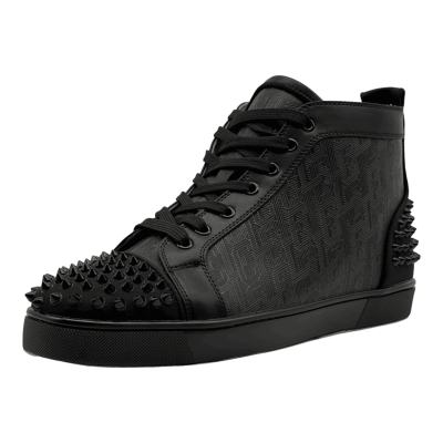 Christian Louboutin Spikes High Black