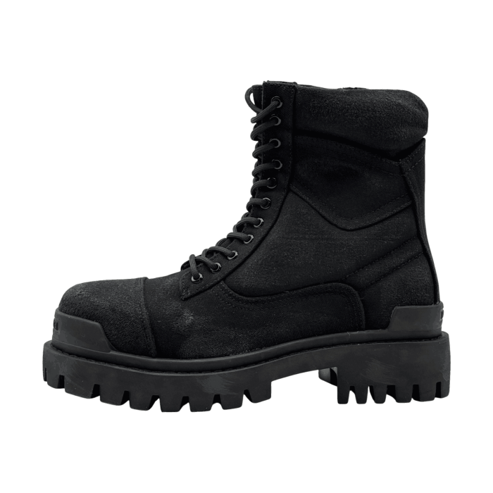 Balenciaga Combat Strike Boots 'Washed Black Cotton' (страница 2)