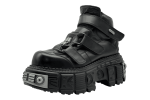 New Rock ANKLE BOOT 'BLACK TANK' M-WALL MID