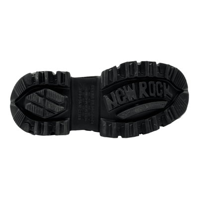 New Rock ANKLE BOOT 'BLACK TANK' M-WALL MID