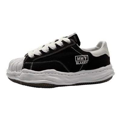 MAISON MIHARA YASUHIRO BLAKEY OG SOLE CANVAS LOW 'Black/White'