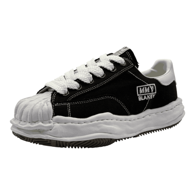 MAISON MIHARA YASUHIRO BLAKEY OG SOLE CANVAS LOW 'Black/White'