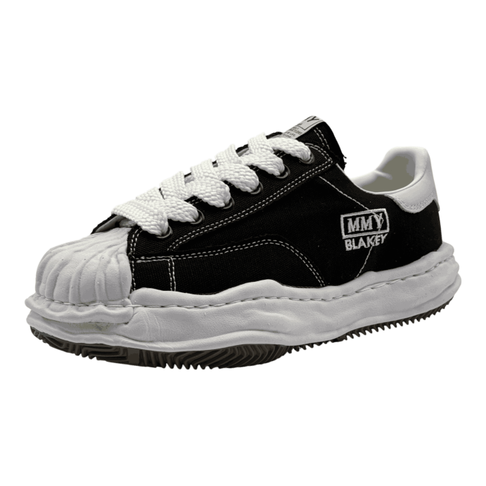 MAISON MIHARA YASUHIRO BLAKEY OG SOLE CANVAS LOW 'Black/White'