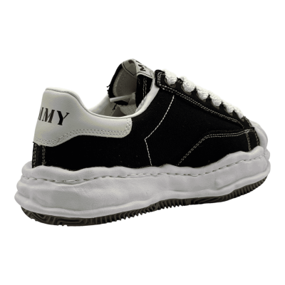 MAISON MIHARA YASUHIRO BLAKEY OG SOLE CANVAS LOW 'Black/White'