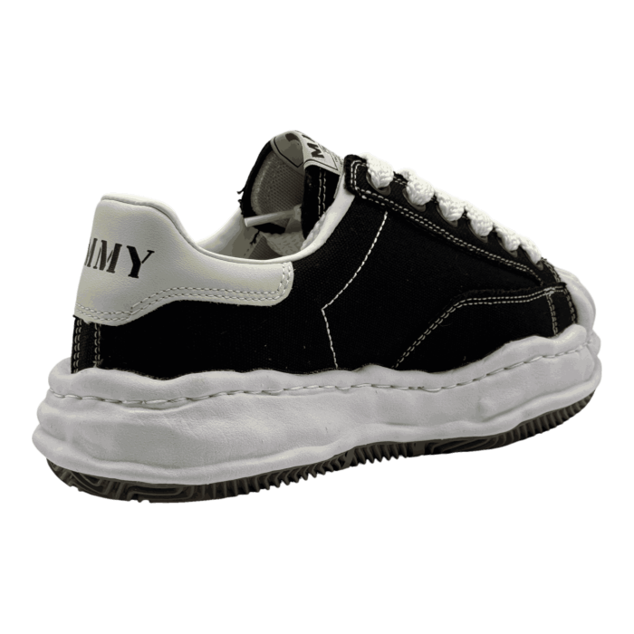 MAISON MIHARA YASUHIRO BLAKEY OG SOLE CANVAS LOW 'Black/White'