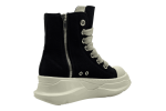RICK OWENS DRKSHDW FW25 JUMBOLACE ABSTRACT SNEAKS IN BLACK/MILK (страница 9)