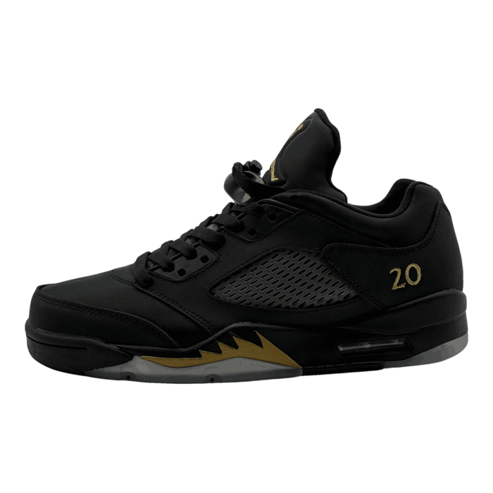 Nike Air Jordan 5 Retro Low Black Metallic Gold (страница 3)