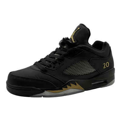 Nike Air Jordan 5 Retro Low Black Metallic Gold