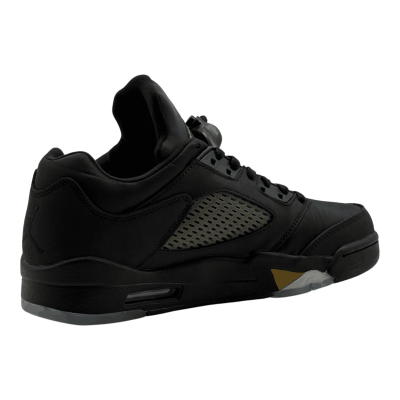 Nike Air Jordan 5 Retro Low Black Metallic Gold