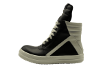 Rick Owens Geobasket High-Top Sneakers 'Black Milk'