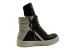 Rick Owens Geobasket High-Top Sneakers 'Black Milk'