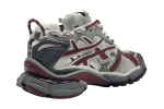 Balenciaga Runner Sneakers 'Burgundy Grey White Mesh and Nylon'