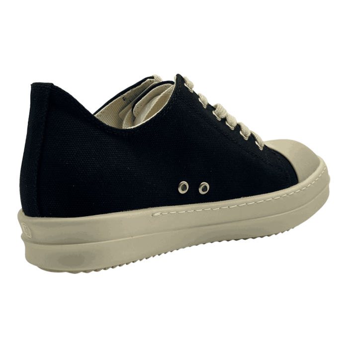 RICK OWENS DRKSHDW FW25 CONCORDIANS LOW SNEAKS IN BLACK/MILK (страница 15)