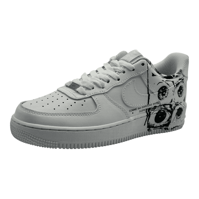 Nike x Supreme x COMME des GARCONS Air Force 1 Low 'Eyes'