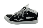 Lanvin Curb Sneakers 'Black White'