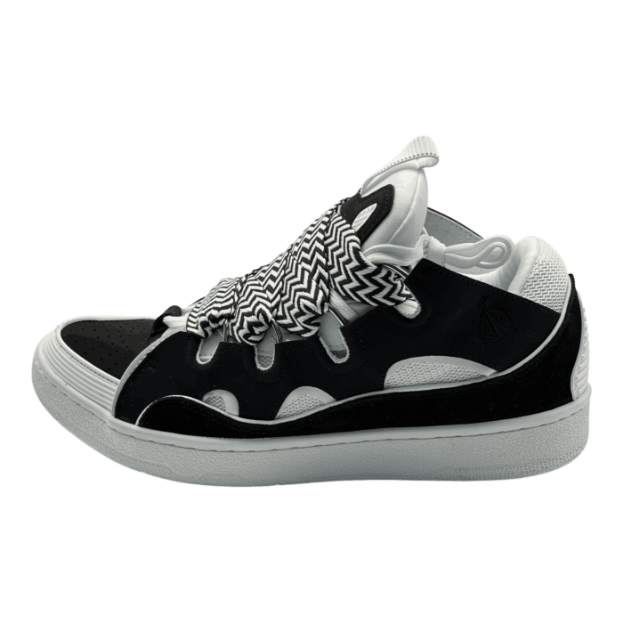 Lanvin Curb Sneakers 'Black White'
