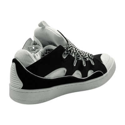 Lanvin Curb Sneakers 'Black White'