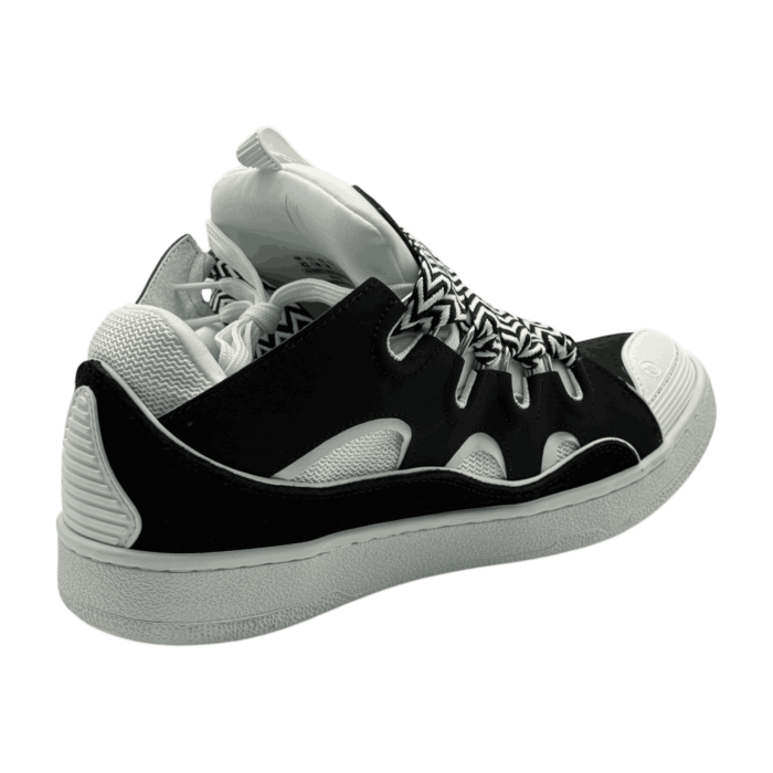 Lanvin Curb Sneakers 'Black White'