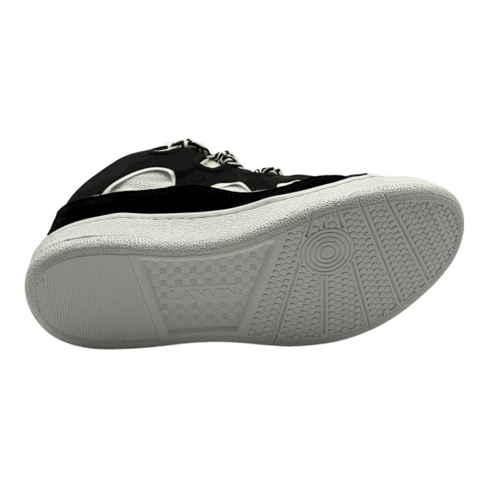Lanvin Curb Sneakers 'Black White'