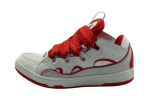 Lanvin Curb Sneakers 'White Red'