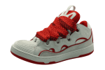 Lanvin Curb Sneakers 'White Red'