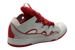 Lanvin Curb Sneakers 'White Red'