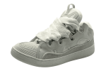 Lanvin Curb Sneakers 'White Grey'