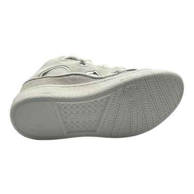 Lanvin Curb Sneakers 'White Grey'