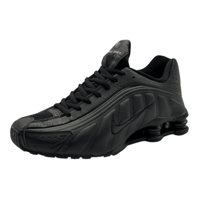 Nike Shox R4 GS 'Triple Black'