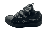 lanvin curb sneakers 'black grey'