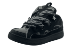 lanvin curb sneakers 'black grey'
