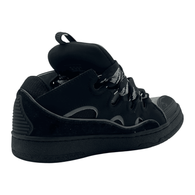 lanvin curb sneakers 'black grey'