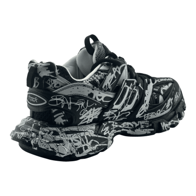 Balenciaga Track Graffiti 'Black'