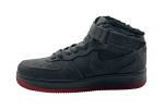 Nike Air Force Mid Suede 'Grey/Red' Winter