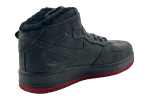 Nike Air Force Mid Suede 'Grey/Red' Winter
