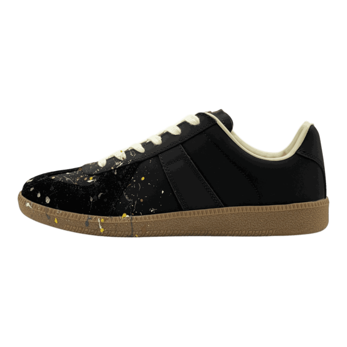 Maison Margiela Replica Paint Splatter - Black Pollock'