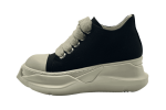 RICK OWENS DRKSHDW JUMBOLACE ABSTRACT LOW SNEAKS IN BLACK/MILK (страница 7)