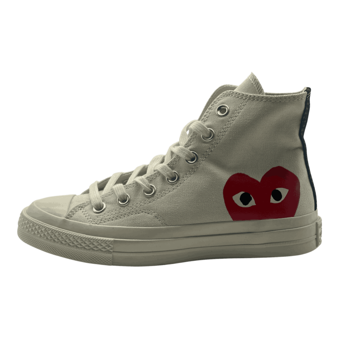 Converse X COMME Des GARCONS PLAY Chuck 70 Hi 'Milk'