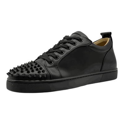 Christian Louboutin  Vieira Spikes Flat Calf 'Black'