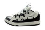 Lanvin Curb Sneakers 'White Navy Blue'